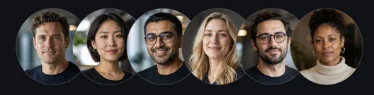 Synthetic portraits of founders shipped with Tronix