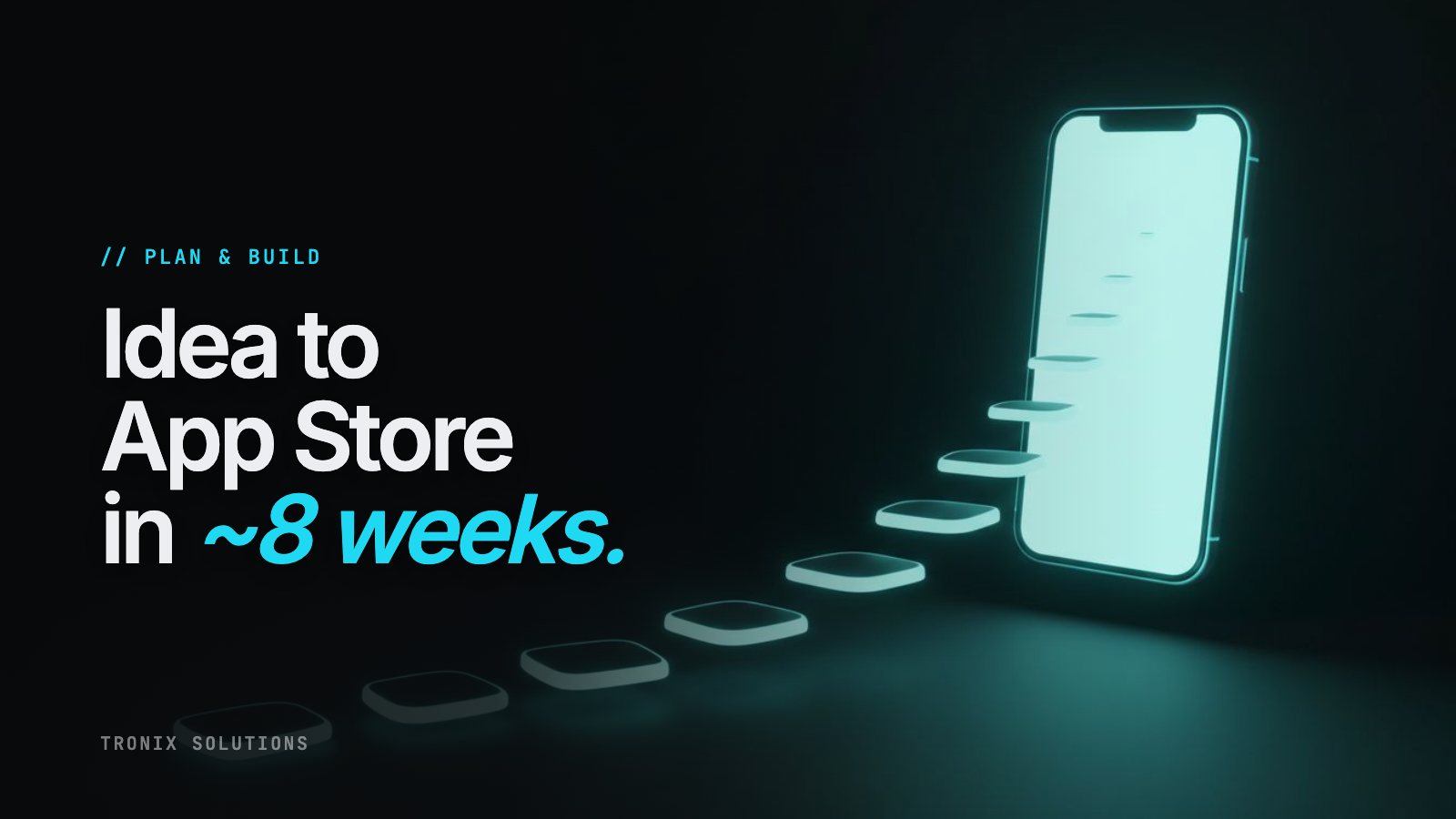 Cover: glowing stepping stones rising toward a bright phone.