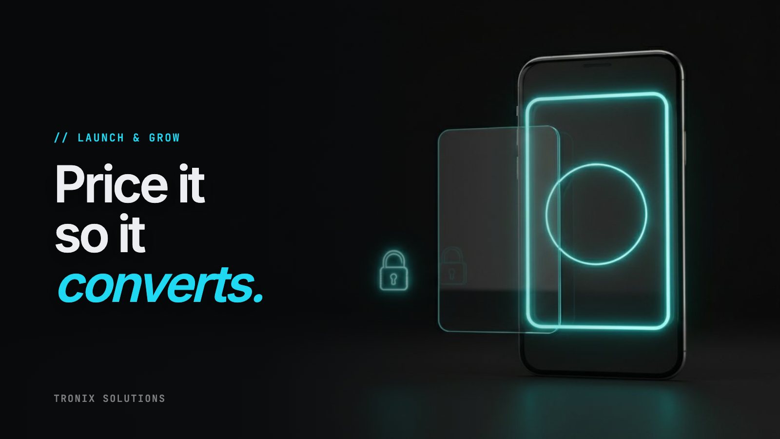 Cover: a phone with two plan cards and an unlocked padlock.