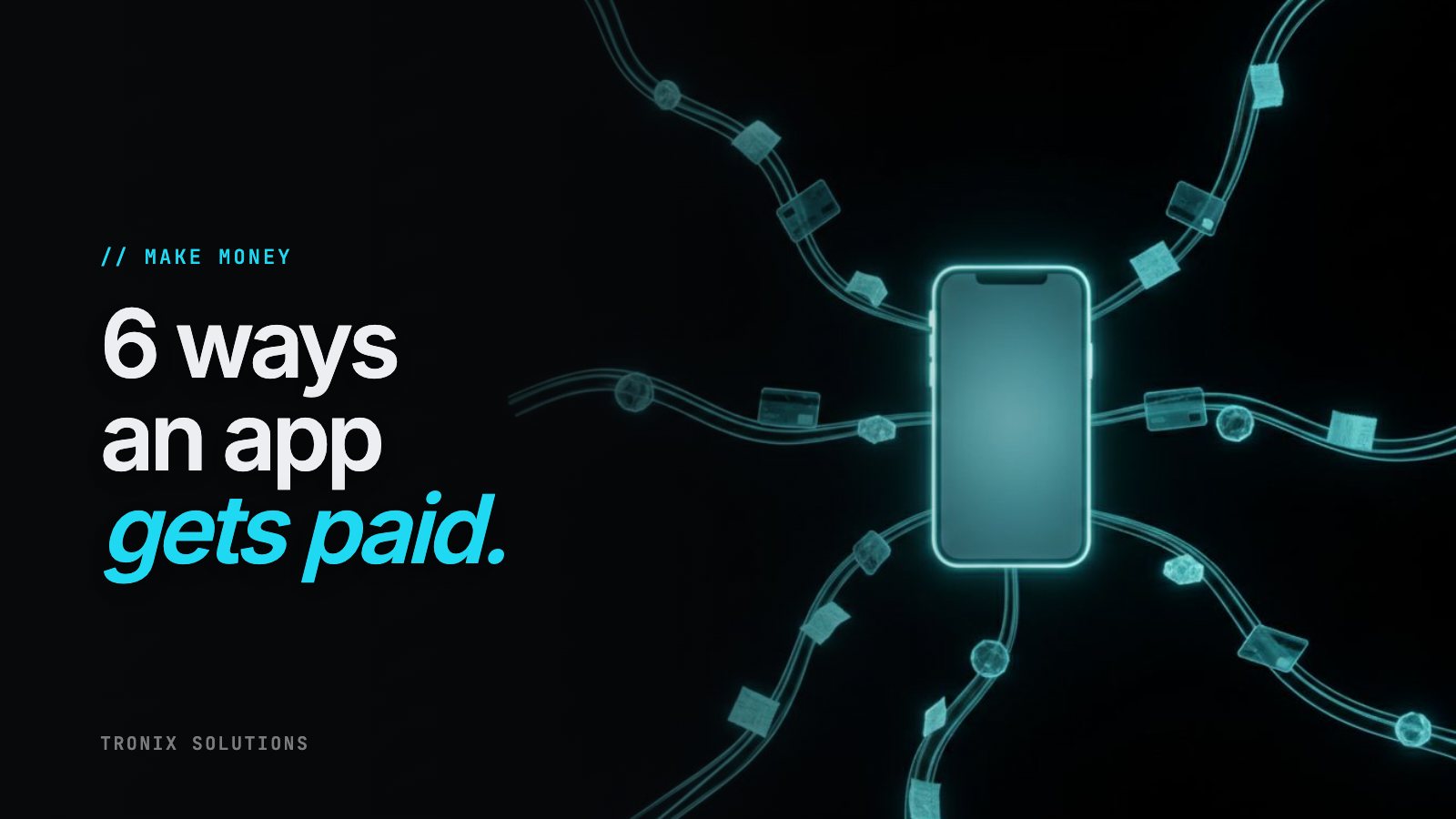 Cover: a phone at the center of streams carrying cards, coins, and receipts into it.